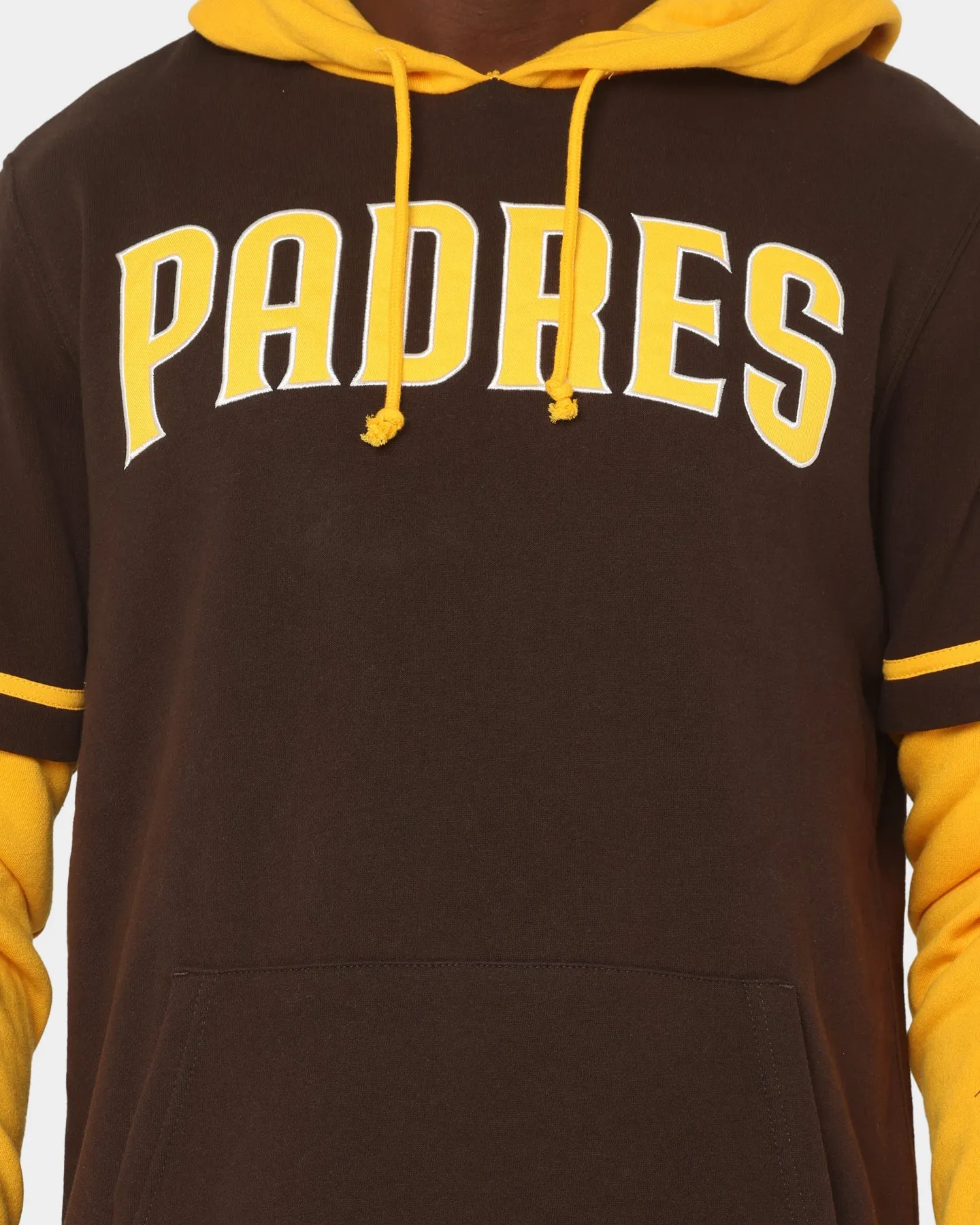 47 Brand San Diego Padres Shortstop Kapuzenpullover Braun