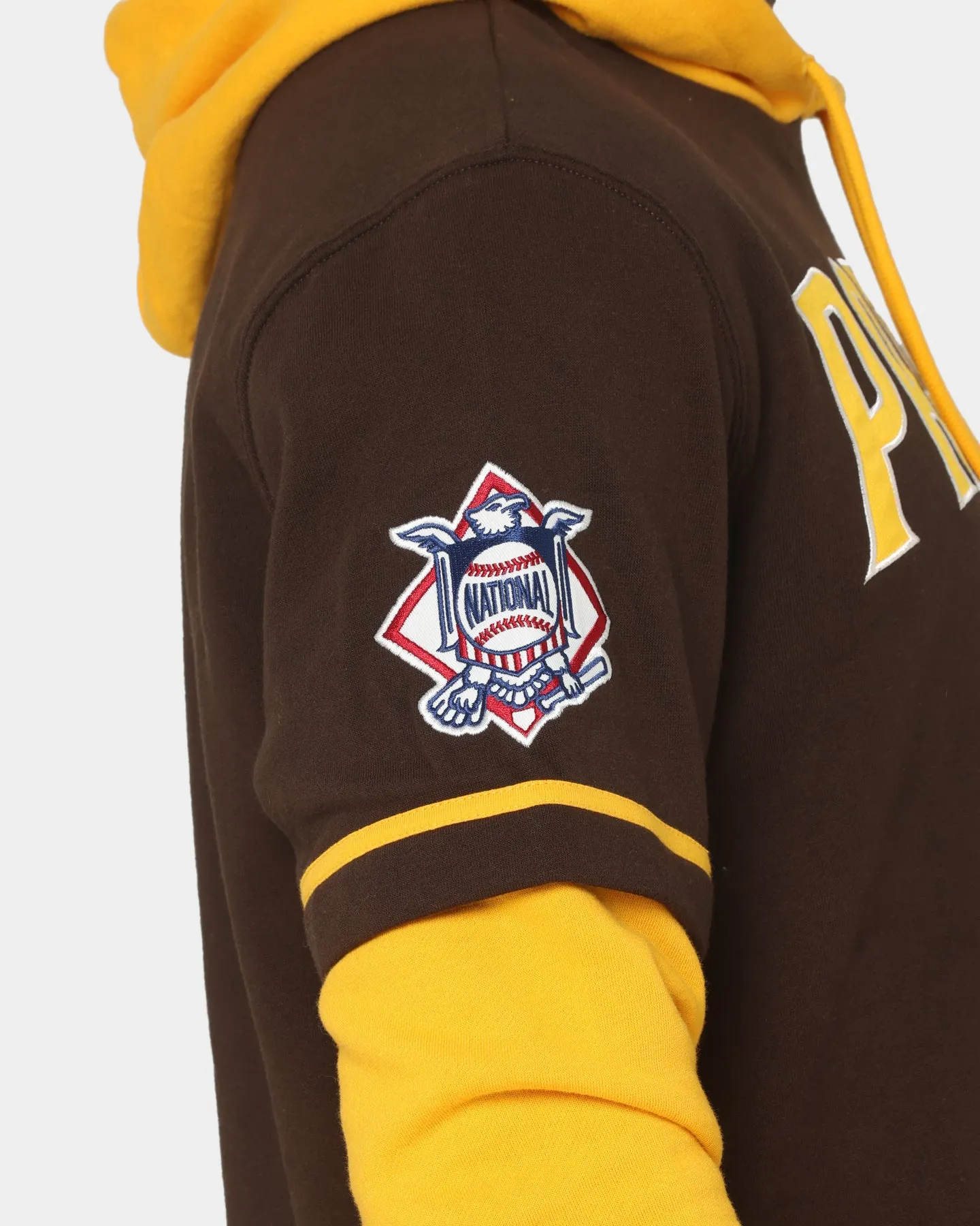 47 Brand San Diego Padres Shortstop Kapuzenpullover Braun