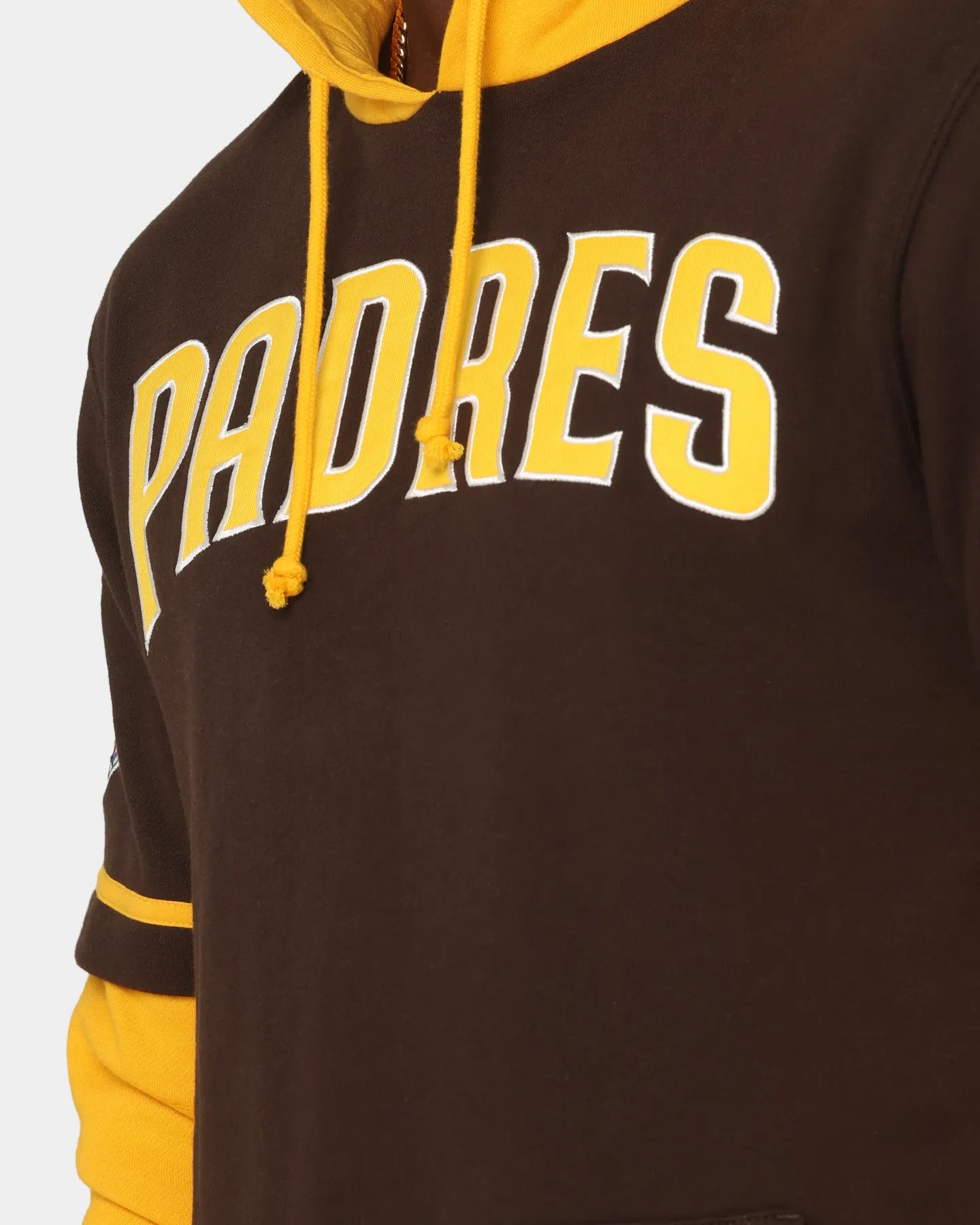 47 Brand San Diego Padres Shortstop Kapuzenpullover Braun