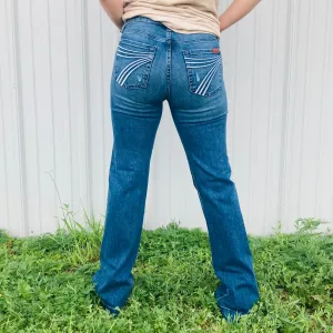 7 For All Mankind LKB Maßgeschneiderte Dojo-Hose Jeans