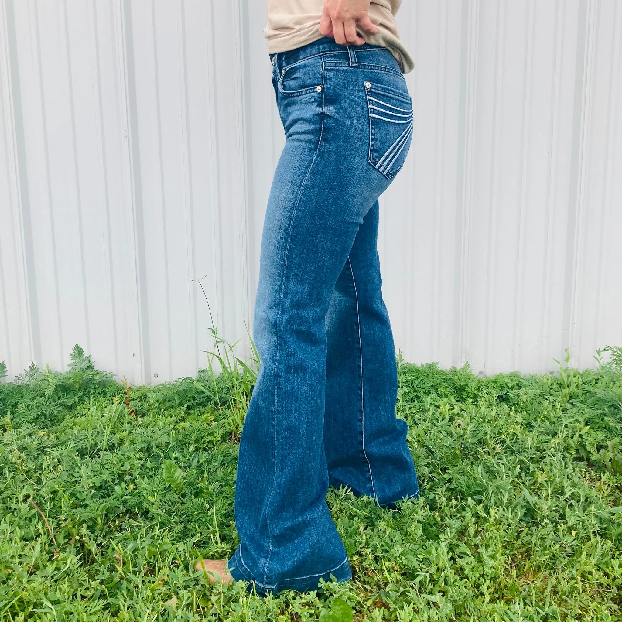 7 For All Mankind LKB Maßgeschneiderte Dojo-Hose Jeans