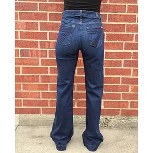 7 For All Mankind Damen TRT Tailorless Dojo Jeanshose