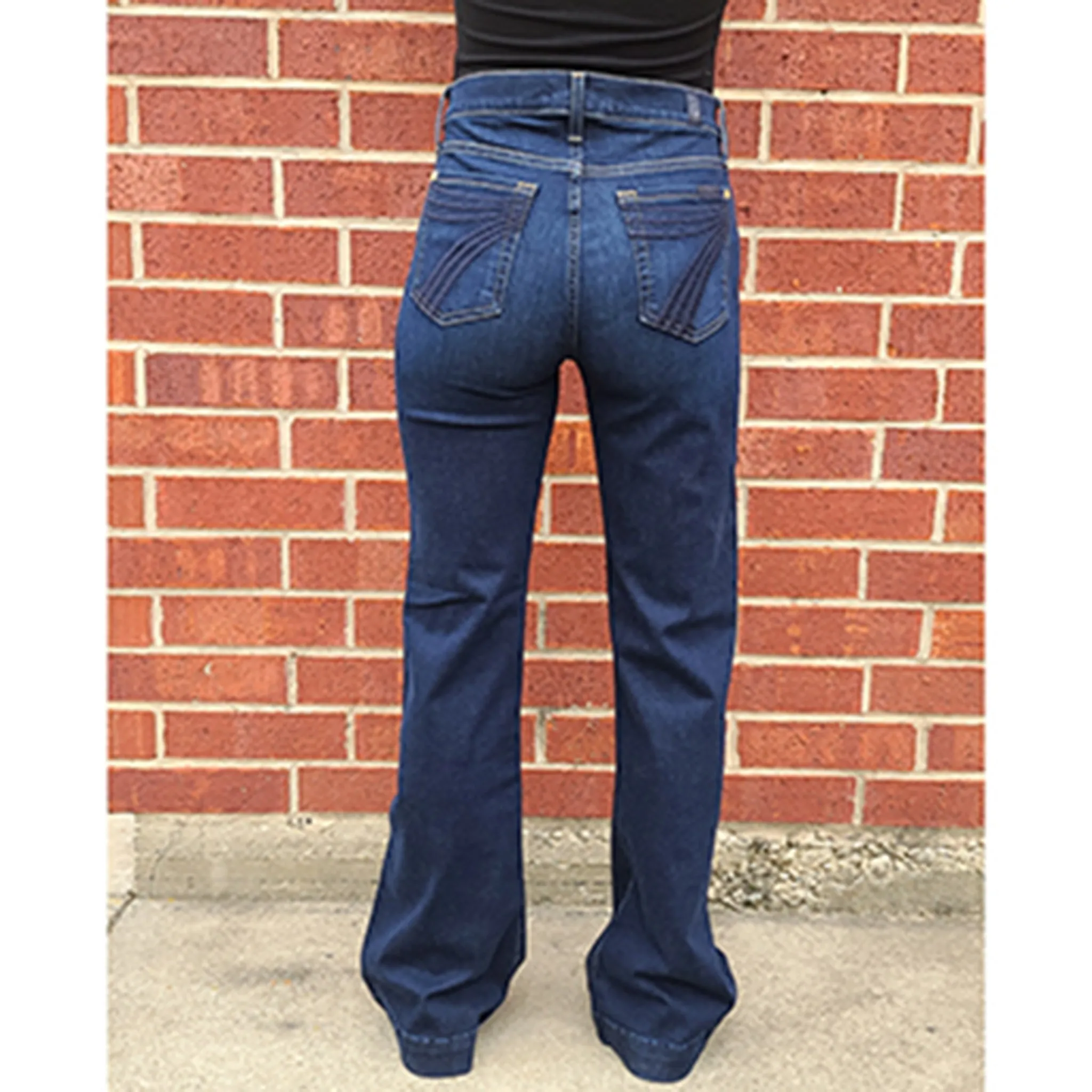 7 For All Mankind Damen TRT Tailorless Dojo Jeanshose