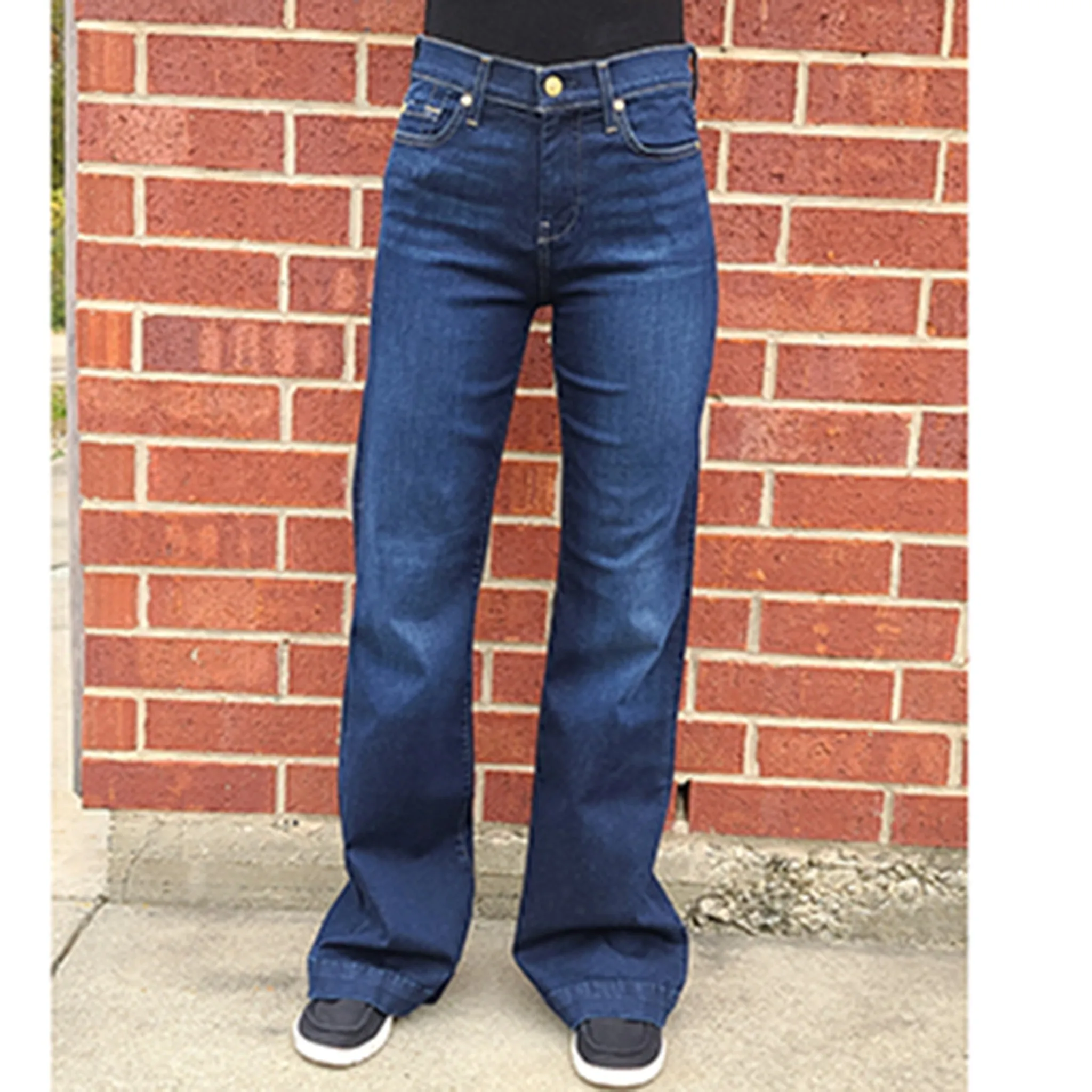 7 For All Mankind Damen TRT Tailorless Dojo Jeanshose