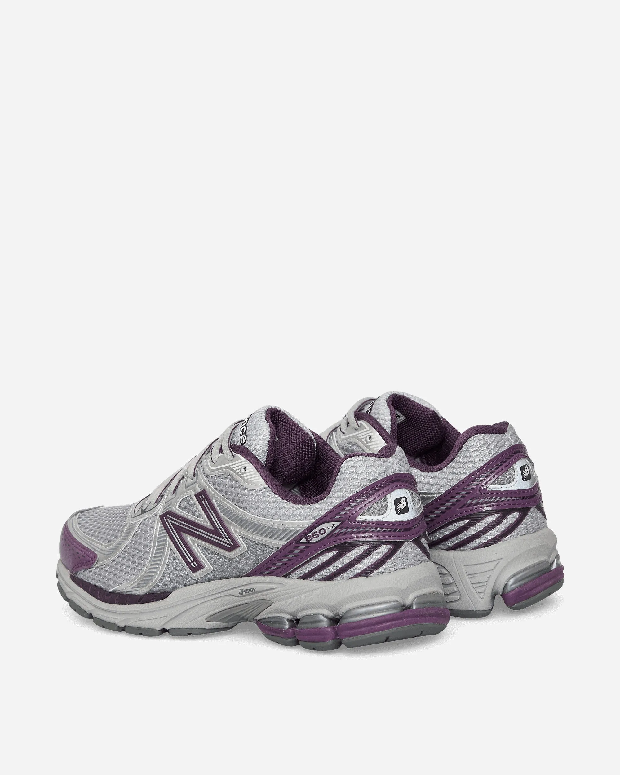 860v2 Sneakers Regenwolke / Silber Metallic / Staubiger Lila