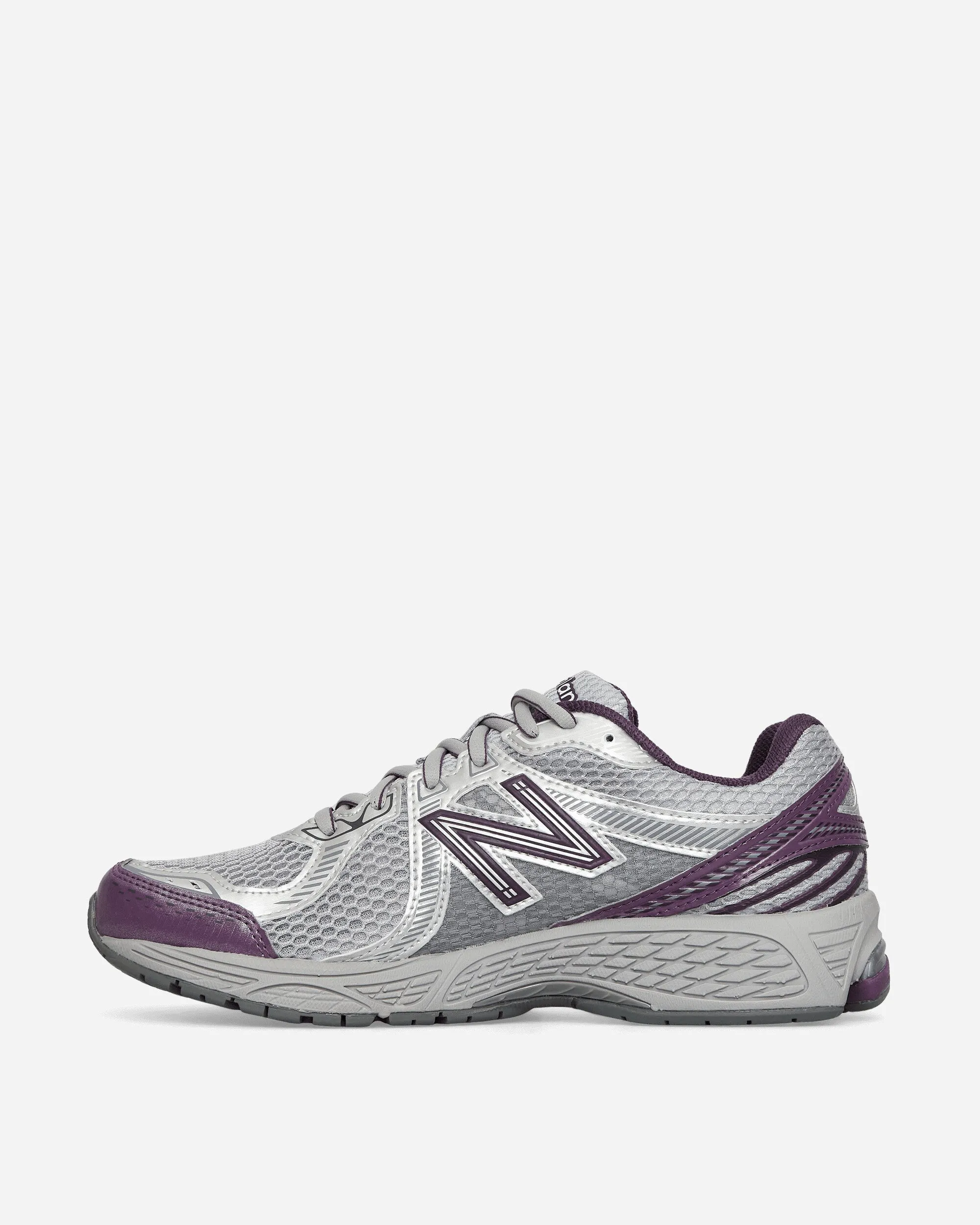 860v2 Sneakers Regenwolke / Silber Metallic / Staubiger Lila