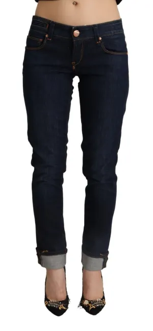Acht Baumwolle Niedrige Taille Slim Fit Damen Hose Damen Jeans