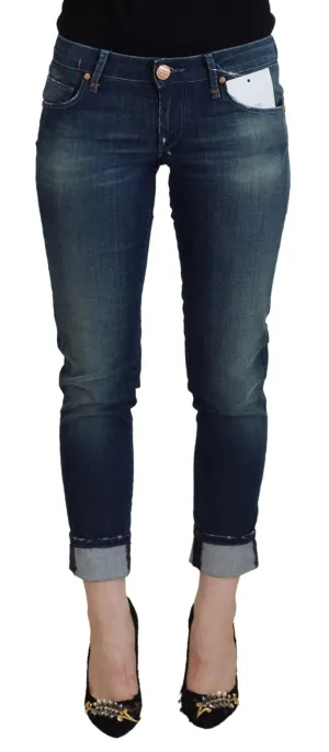 Acht Baumwolle Slim Fit Damen Casual Damenjeans