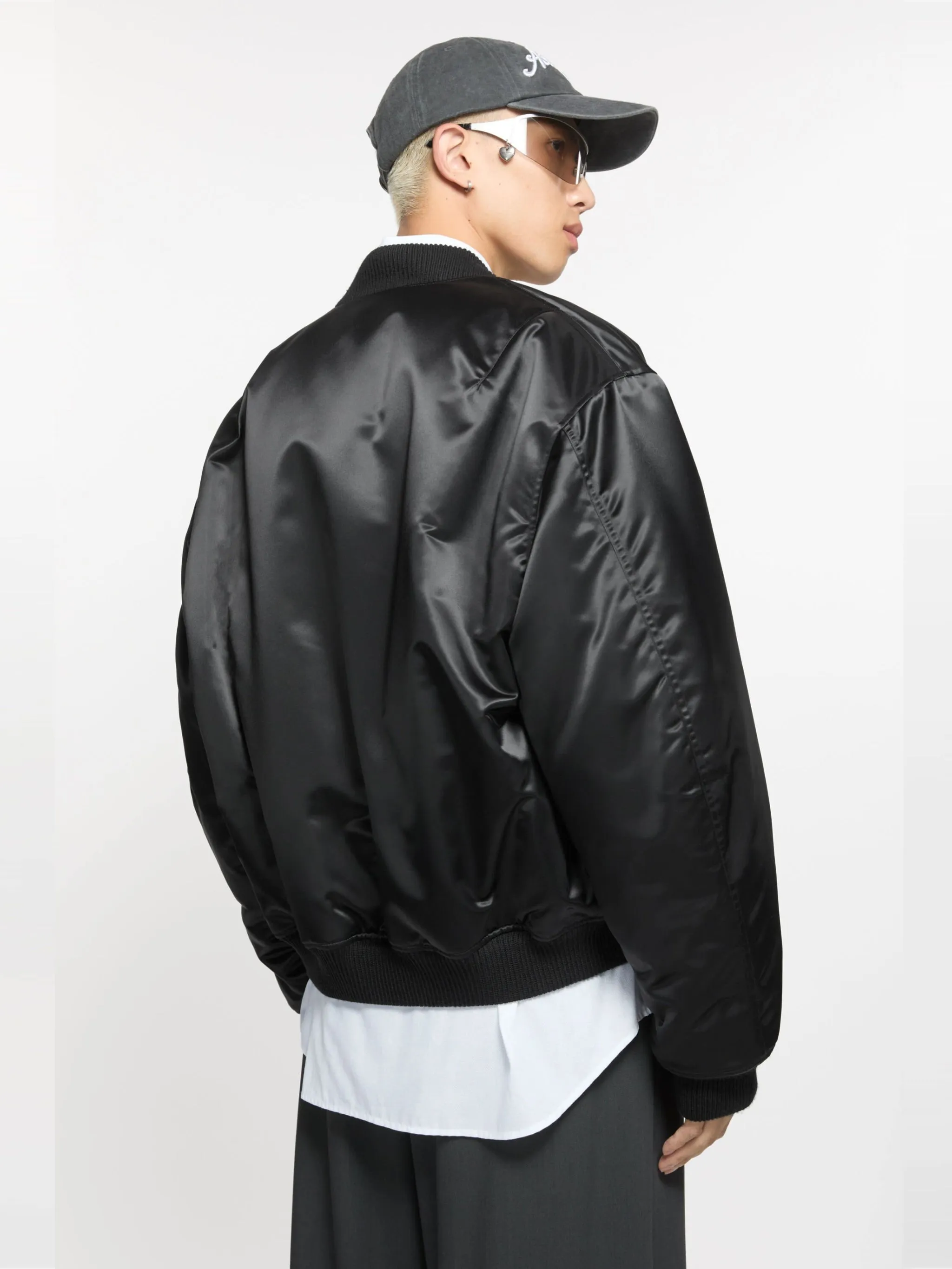 ACNE STUDIOS - Herren Logogramm Bomberjacke Bekleidung_acne-studios