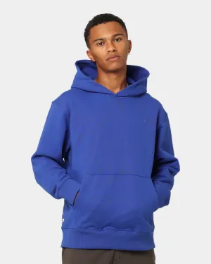 Adidas C French Terry Kapuzenpullover Halbtransparentes Blau