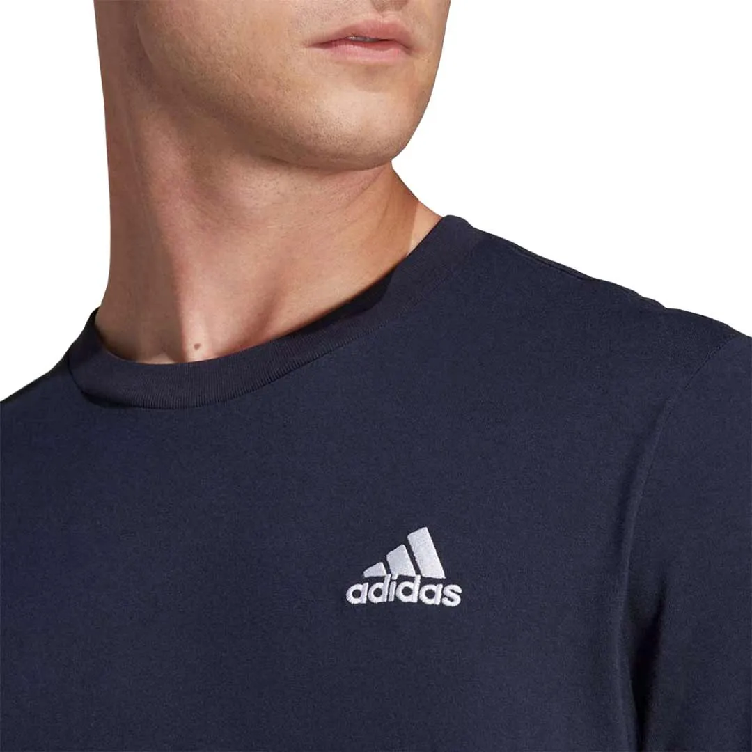 adidas - Herren Essentials Single Jersey T-Shirt mit kleinem Logo (HY3404)