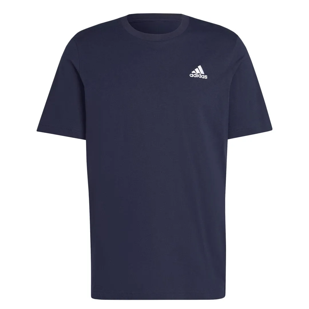adidas - Herren Essentials Single Jersey T-Shirt mit kleinem Logo (HY3404)