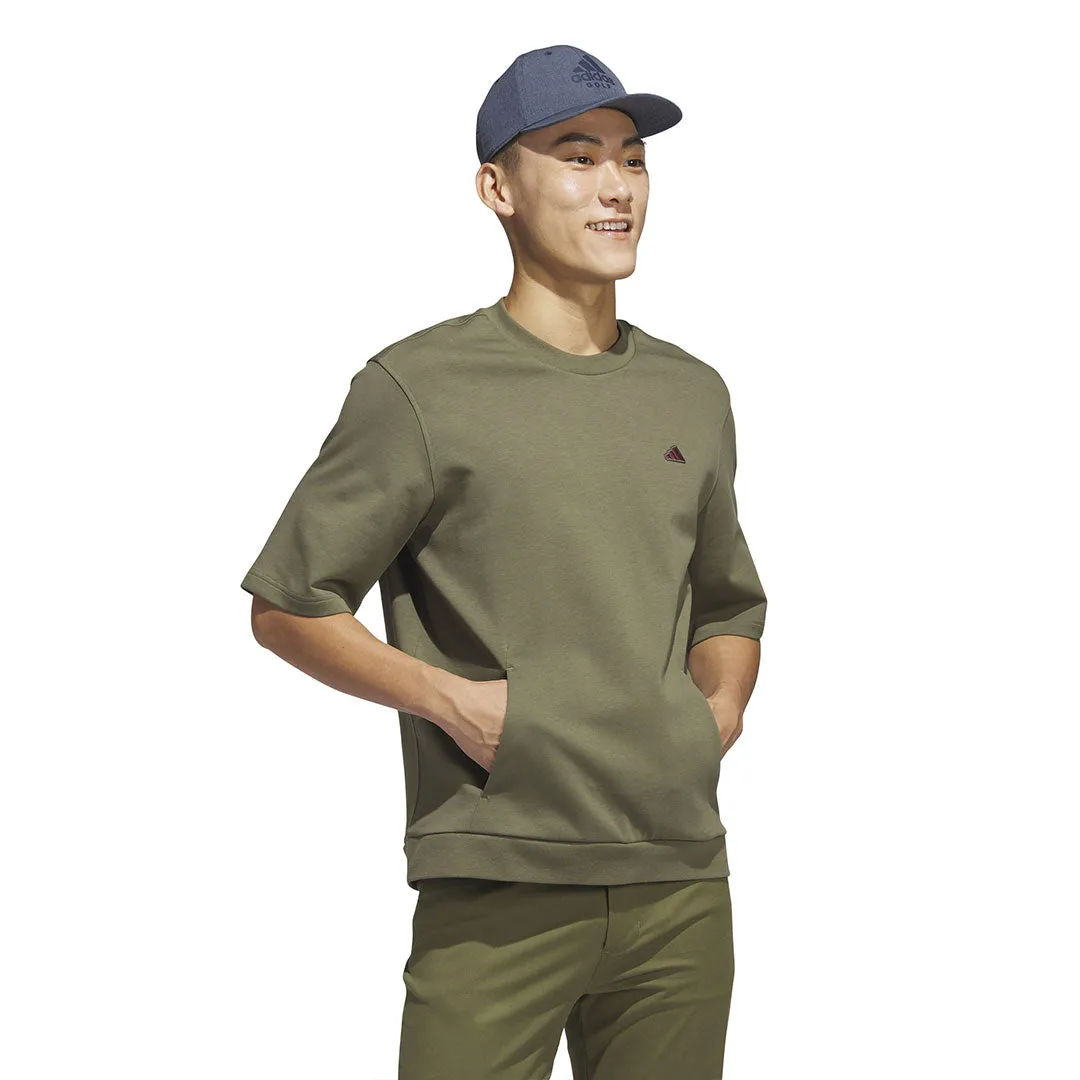adidas - Herren Go-To Crew Golf Kurzarm-Sweatshirt (HS7597)