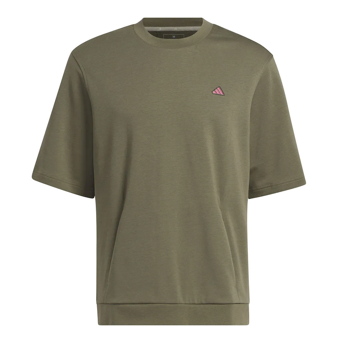 adidas - Herren Go-To Crew Golf Kurzarm-Sweatshirt (HS7597)