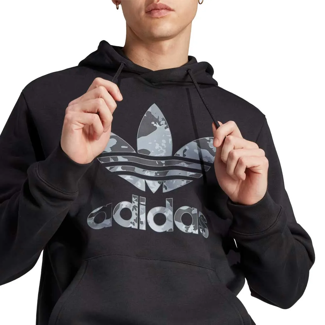 adidas - Herren Kapuzenpullover mit Grafik-Camo-Füllung (IK3536)