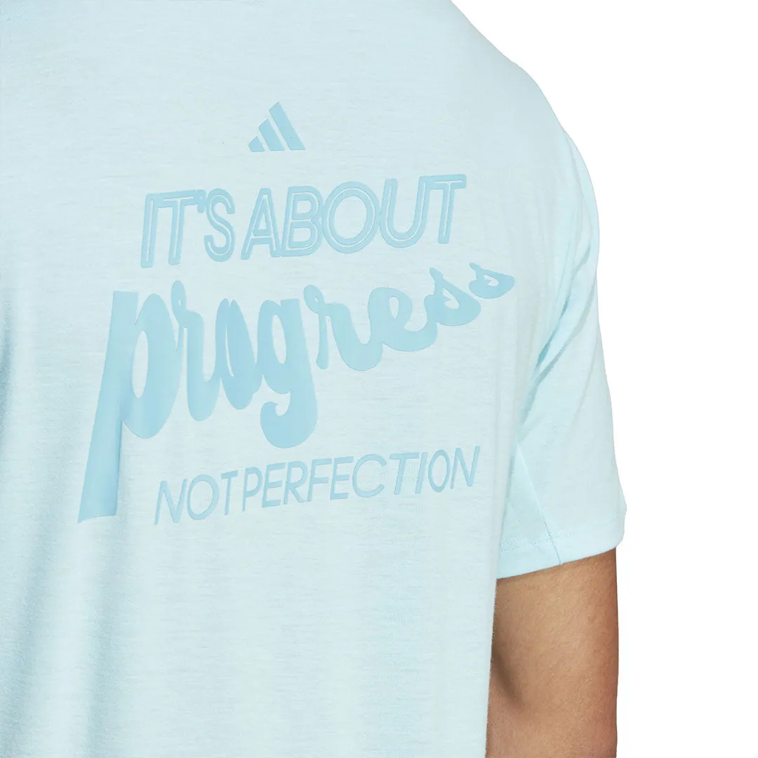 adidas - Herren Lift Your Mind Designed For Training Grafik-T-Shirt (IN1858)