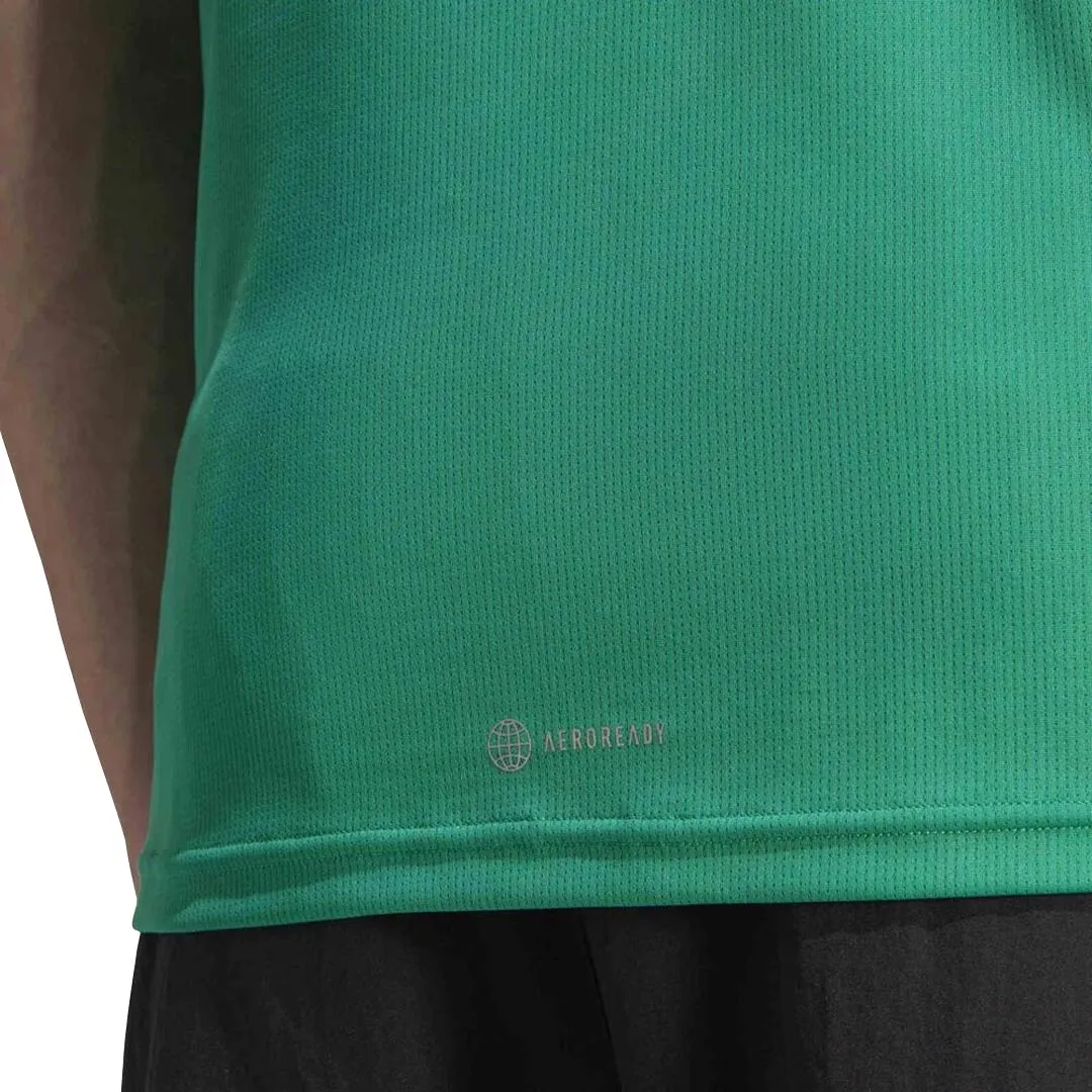 adidas - Herren Run Icons 3 Bar Kurzarm T-Shirt (HR3245)