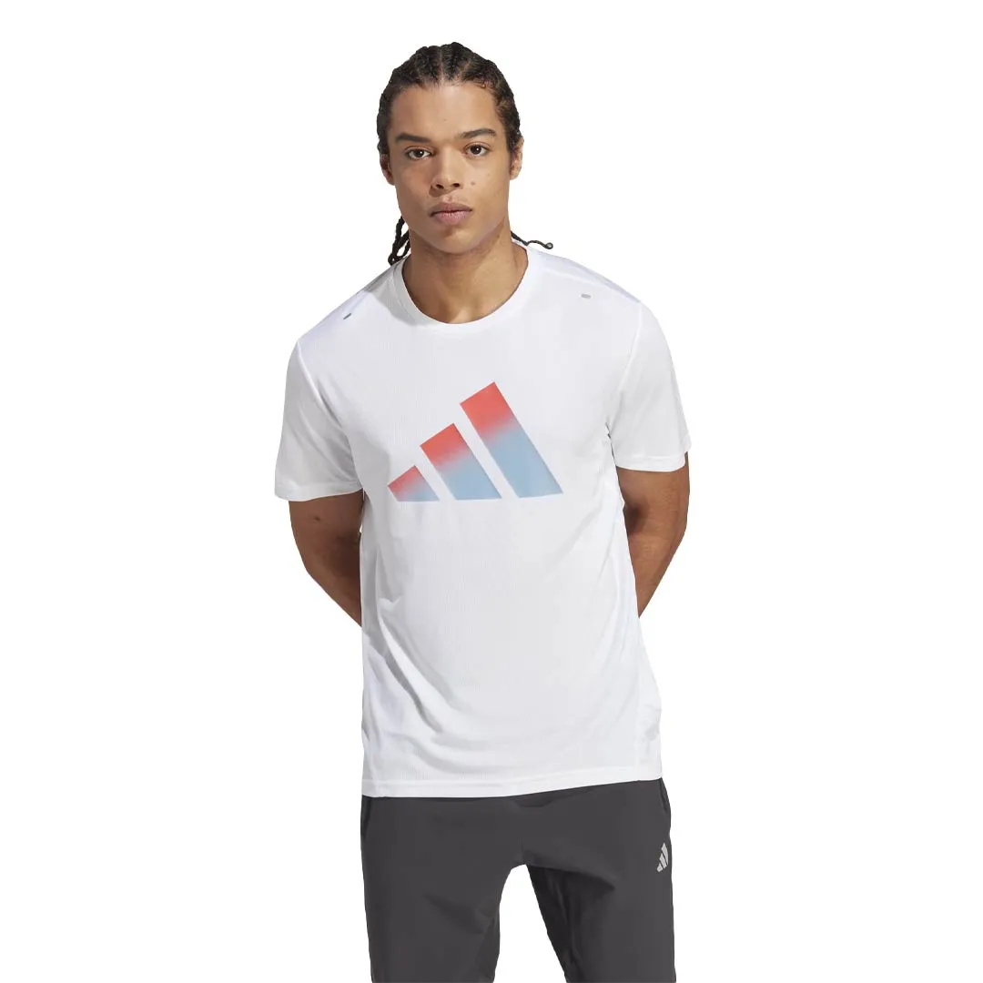 adidas - Herren Run Icons 3-Bar T-Shirt (HR3244)