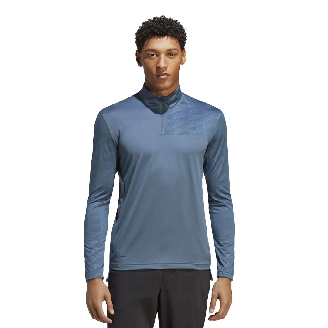 adidas - Herren Terrex Multi Halbzip Langarm T-Shirt (HM4020)