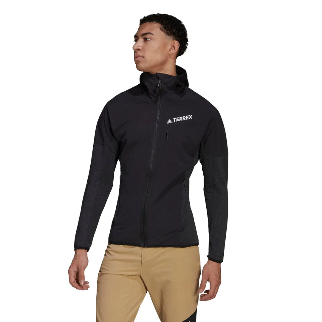 adidas - Terrex Techrock Flooce Wind Kapuzenjacke für Herren (HF0726)