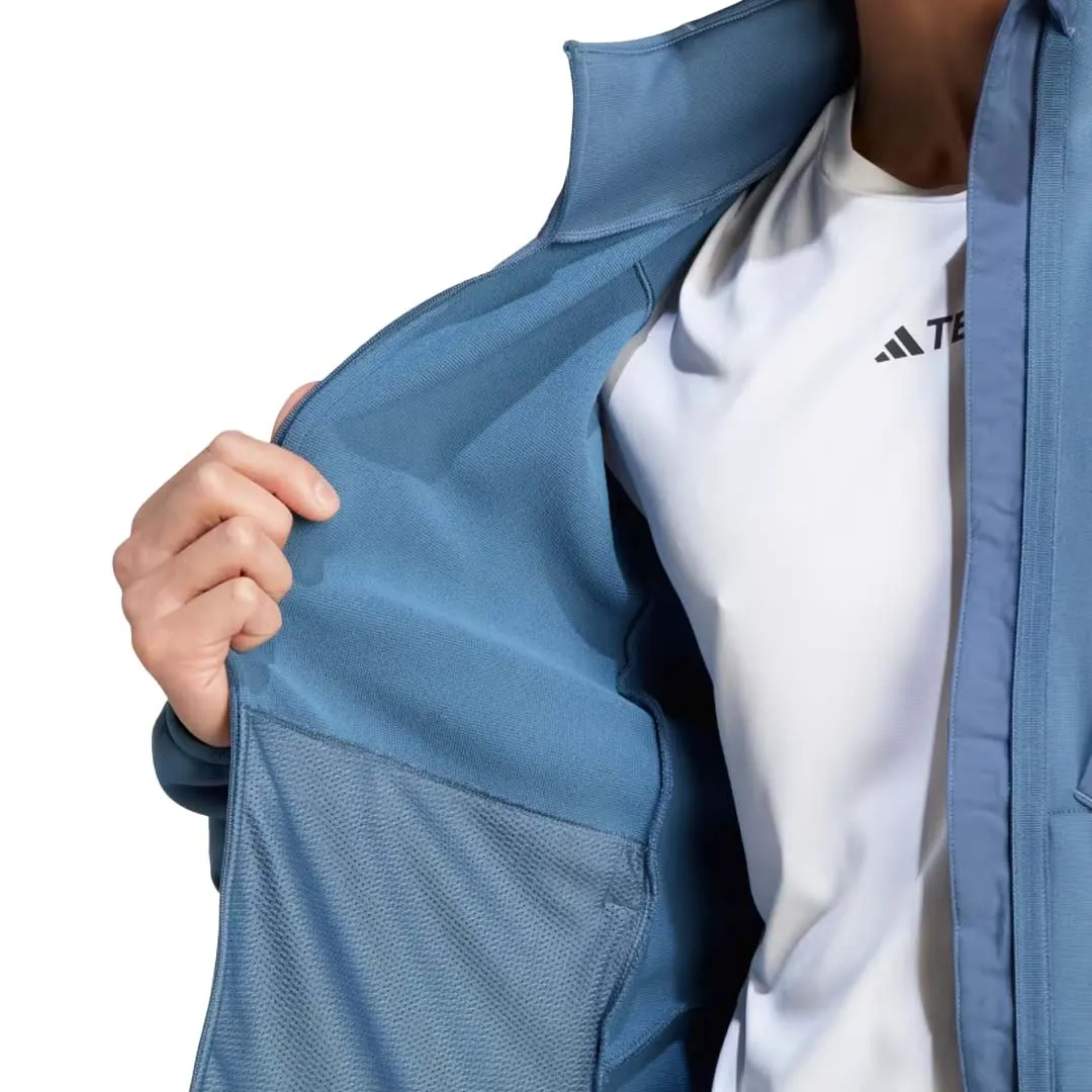 adidas - Terrex Xperior Mittelgewicht Fleece Full-Zip Jacke für Herren (IB1838)