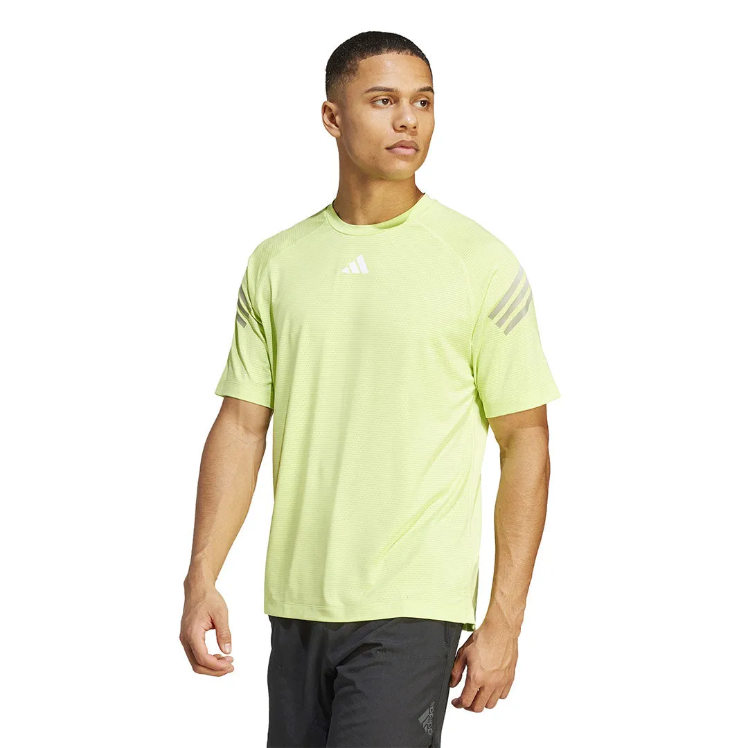 adidas - Herren Train Icons 3-Streifen Trainings-T-Shirt (IJ8124)