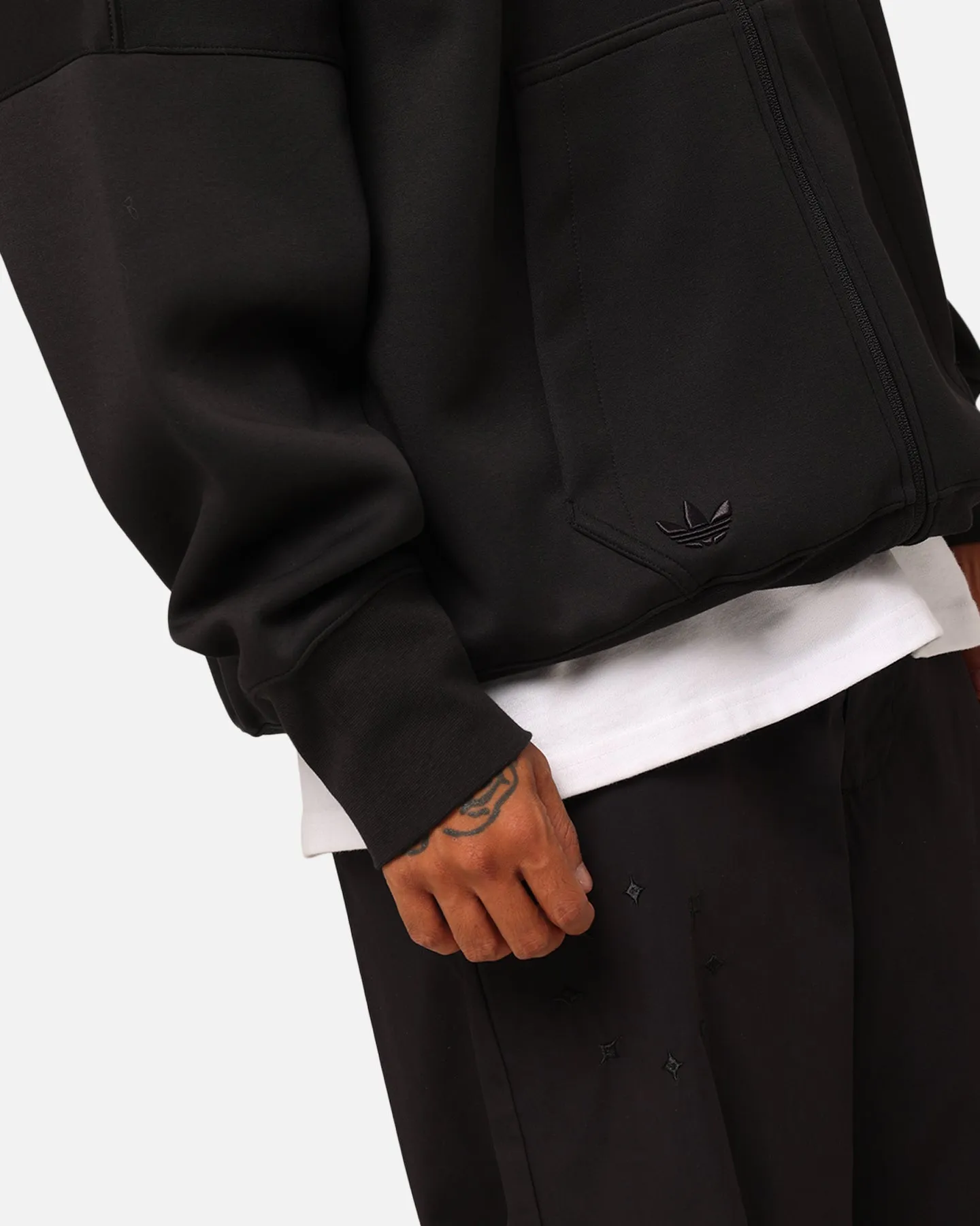 Adidas Street Neuclassics Full-Zip Hoodie Schwarz