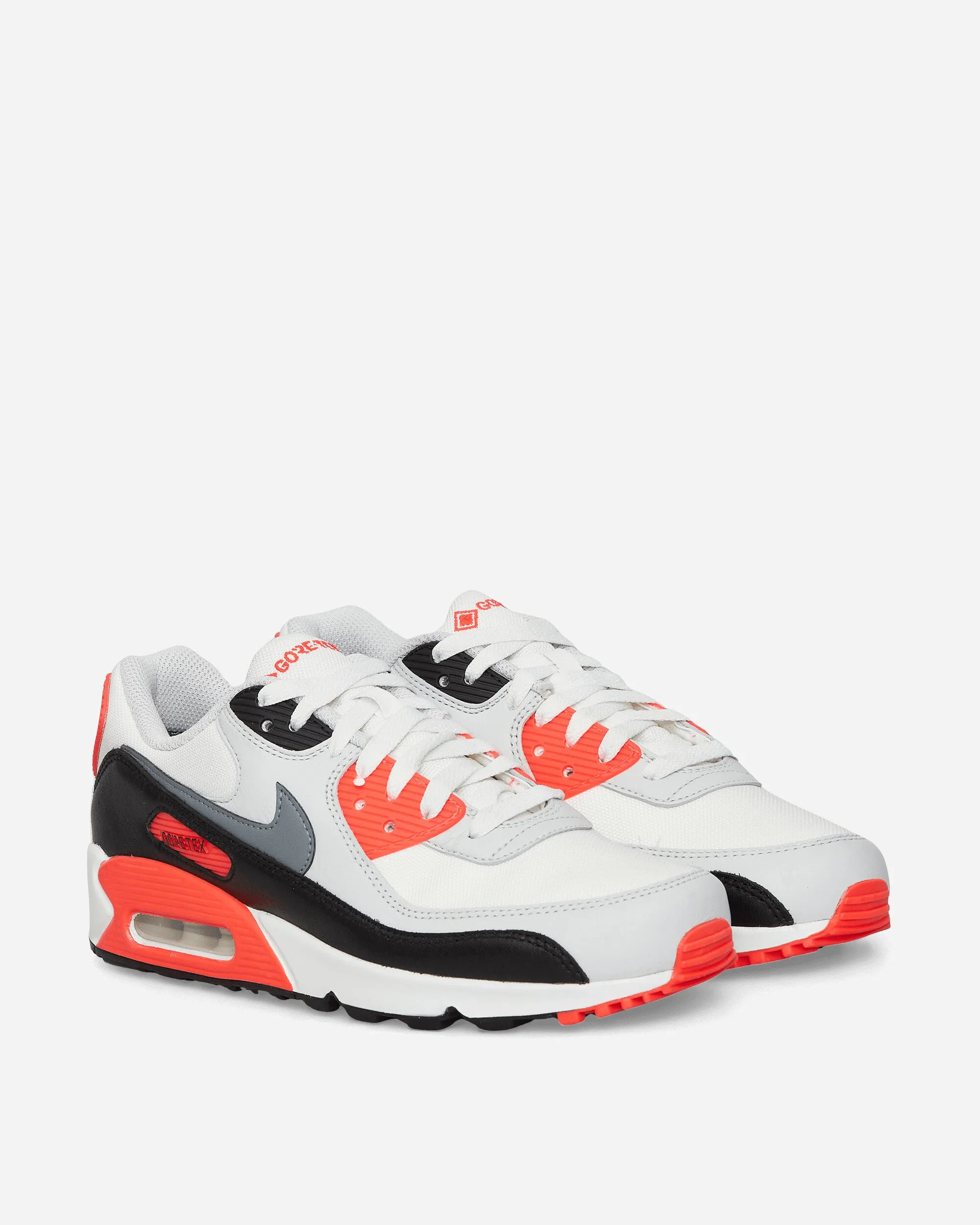 Air Max 90 GORE-TEX Sneakers Summit Weiß / Leuchtendes Karmesinrot / Schwarz / Kühles Grau