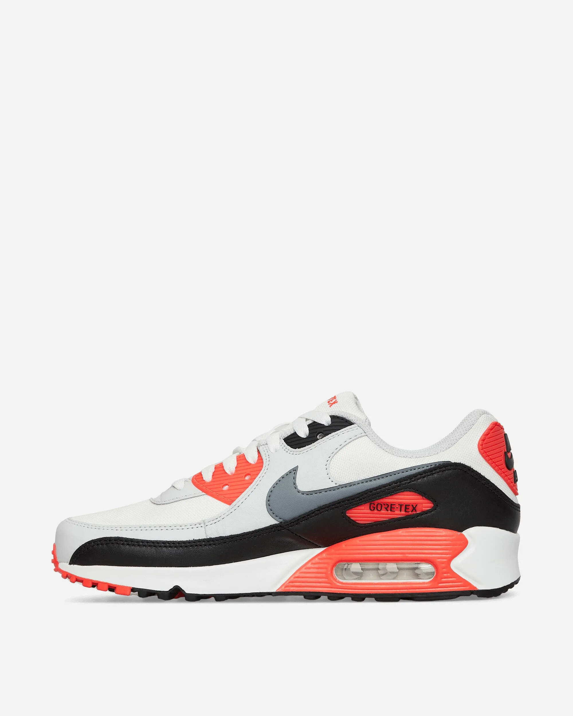 Air Max 90 GORE-TEX Sneakers Summit Weiß / Leuchtendes Karmesinrot / Schwarz / Kühles Grau