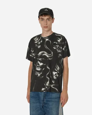 Airbrush T-Shirt Schwarz