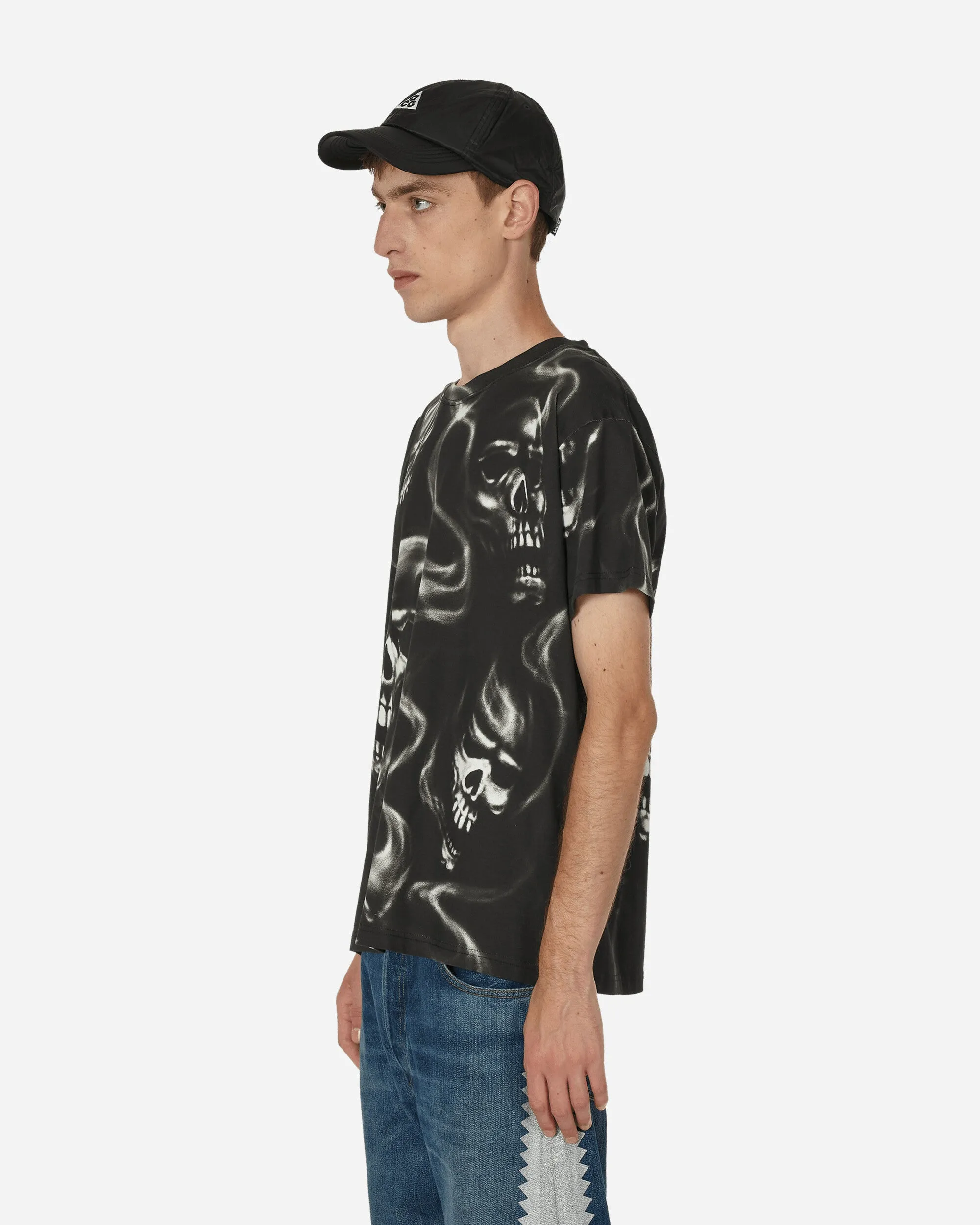 Airbrush T-Shirt Schwarz