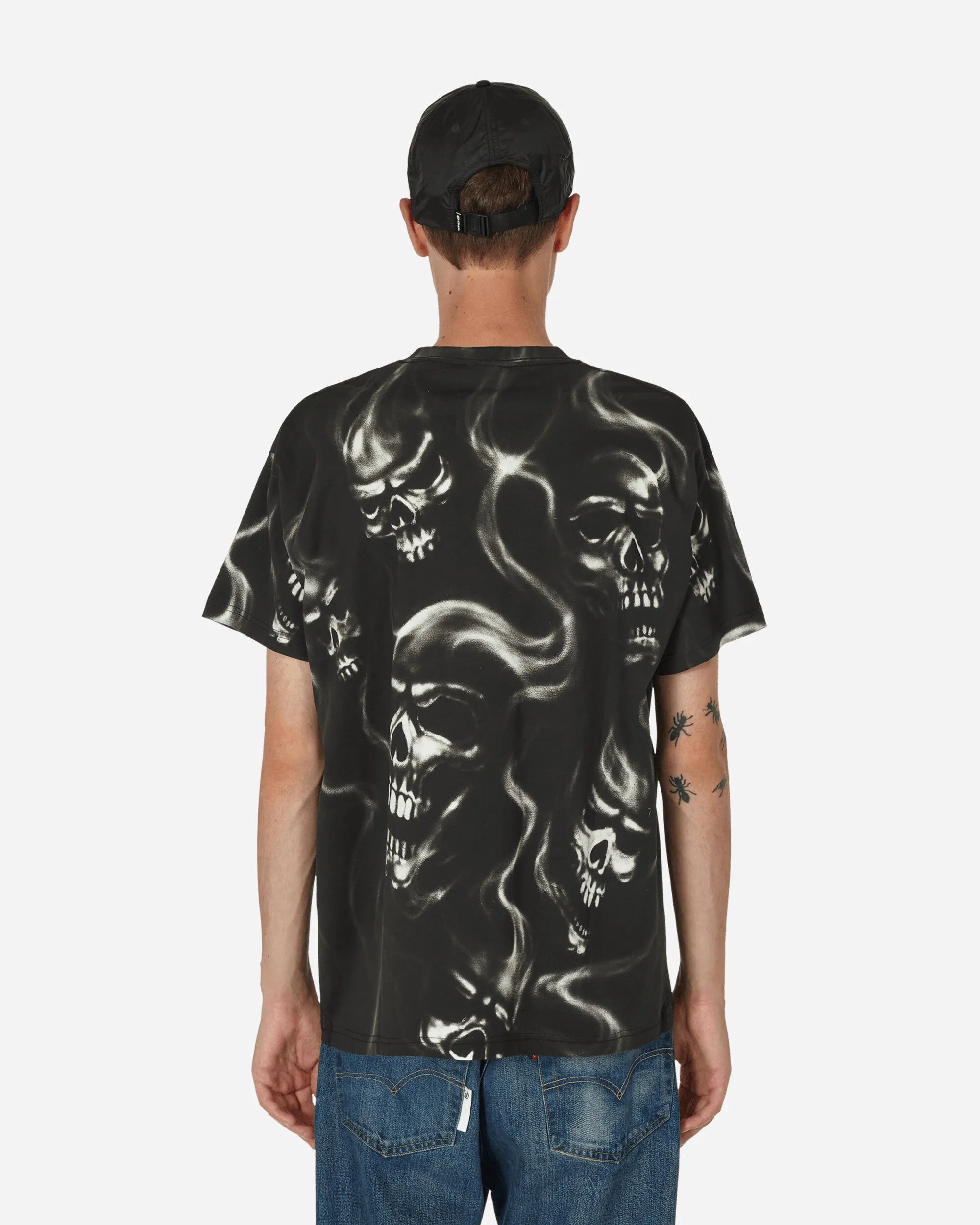 Airbrush T-Shirt Schwarz