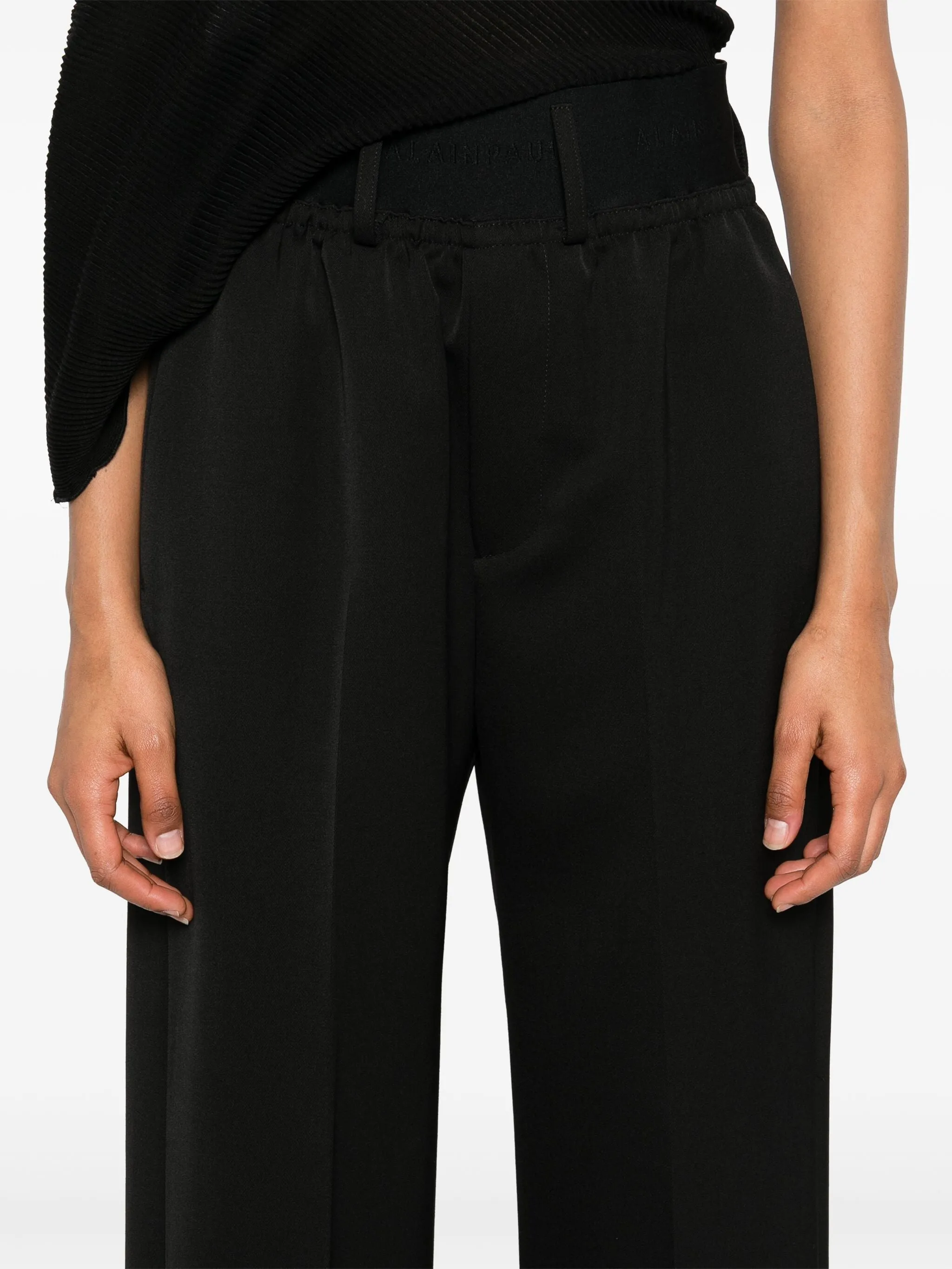 ALAINPAUL - Damen Hose mit elastischem Bund Clothing_alainpaul