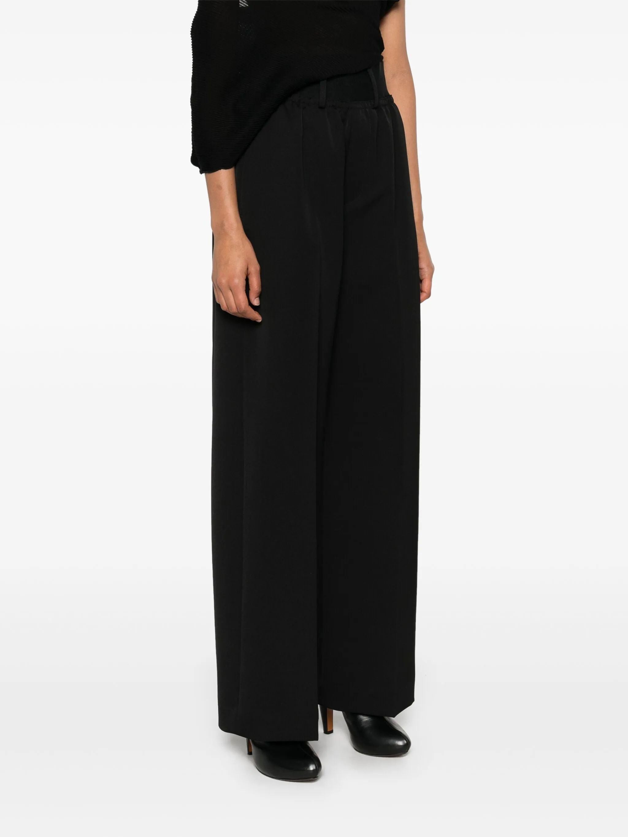ALAINPAUL - Damen Hose mit elastischem Bund Clothing_alainpaul