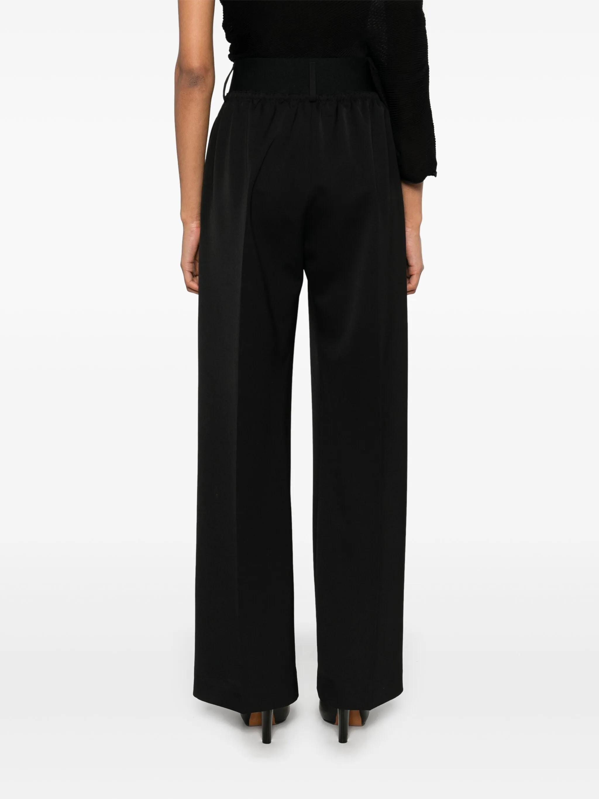 ALAINPAUL - Damen Hose mit elastischem Bund Clothing_alainpaul
