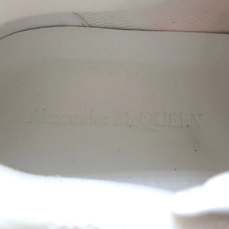 Alexander McQueen Sprint Runner Plateau-Sneakers Rot Wildleder Größe 40 NEU