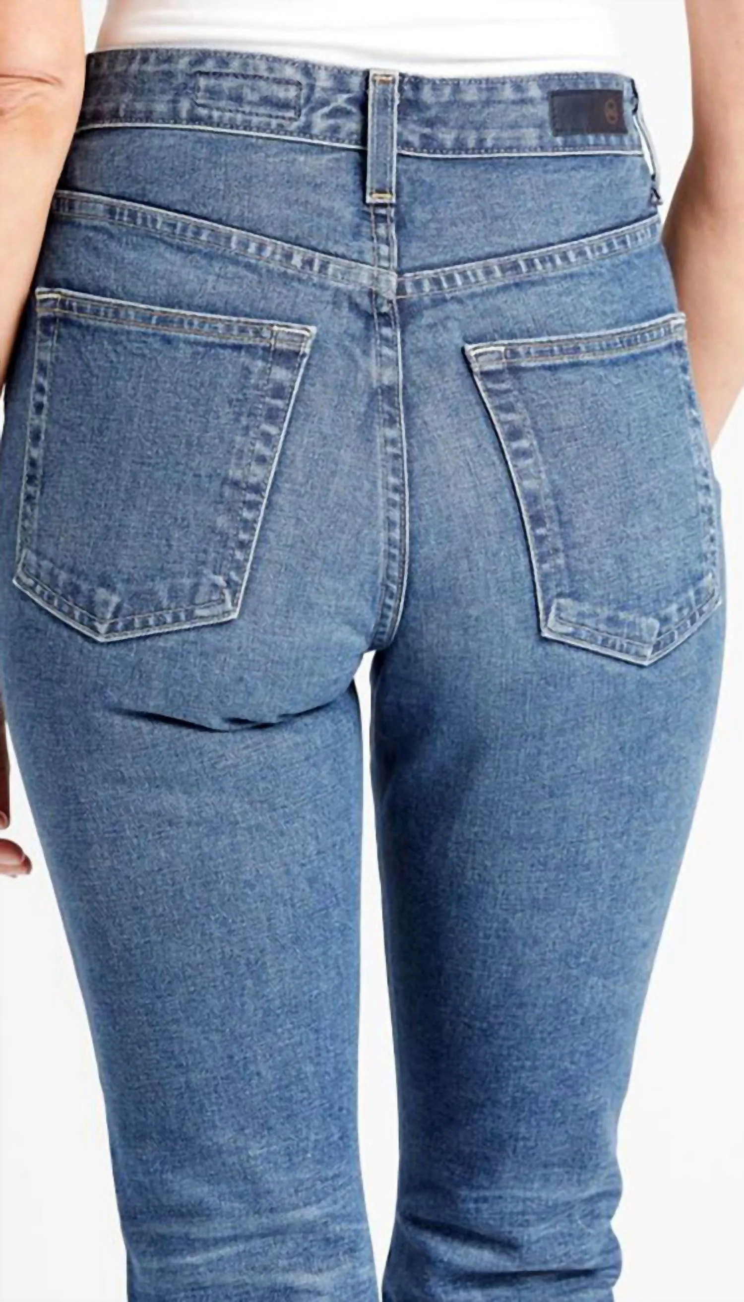 Alexxis High Rise Slim Jeans In 10Gelb