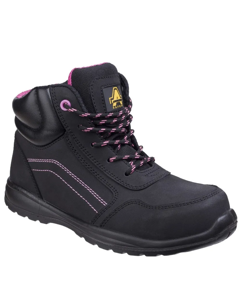 Amblers Sicherheitsstiefel Damen AS601 Lydia Seitlicher Reißverschluss Sicherheitsstiefel Amblers Sicherheitsschuhe