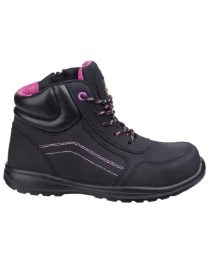 Amblers Safety Womens AS601 Lydia Side Zip Safety Boots Amblers Safety Shoes
