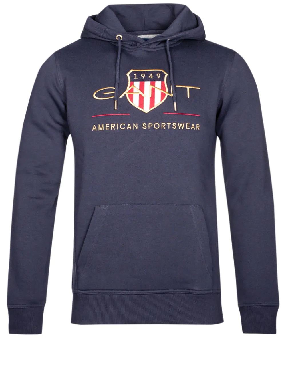 Archive Shield Kapuzenpullover Abendblau