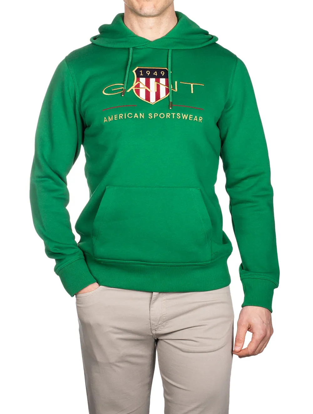 Archive Shield Hoodie Üppiges Grün