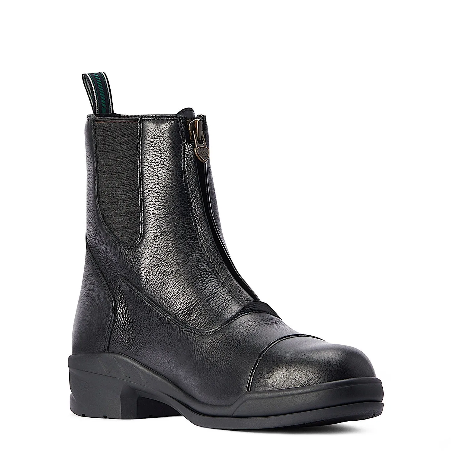Ariat Herren Heritage IV Reißverschluss Paddock Stiefel mit Stahlkappe Schwarz Ariat Schuhe