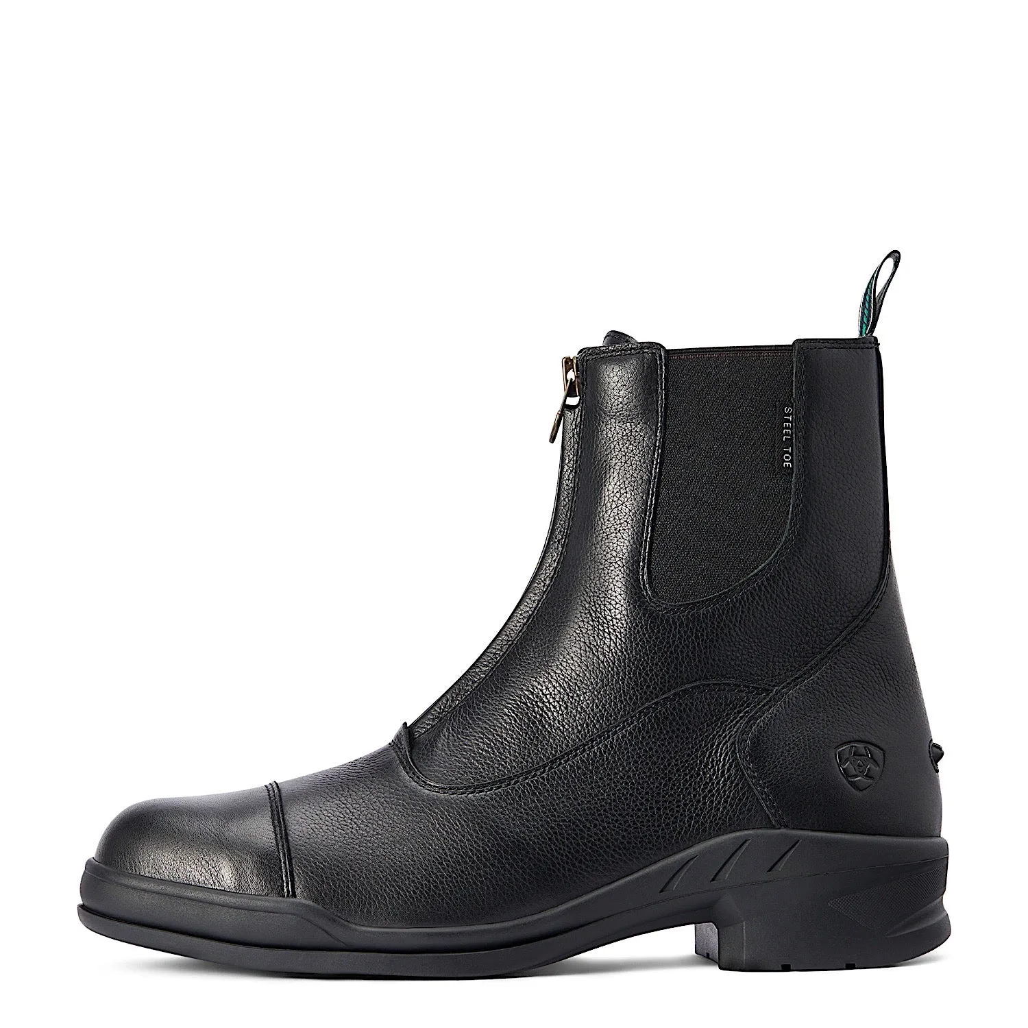 Ariat Herren Heritage IV Reißverschluss Paddock Stiefel mit Stahlkappe Schwarz Ariat Schuhe