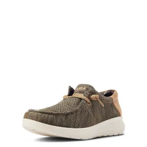 Ariat Herren Hilo Stretch Schnürschuhe in meliertem Oliv/Braun