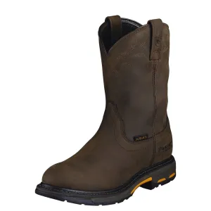 Ariat Herren Workhog Pull On H20 Ölig Vintage Braun Ariat Schuhe
