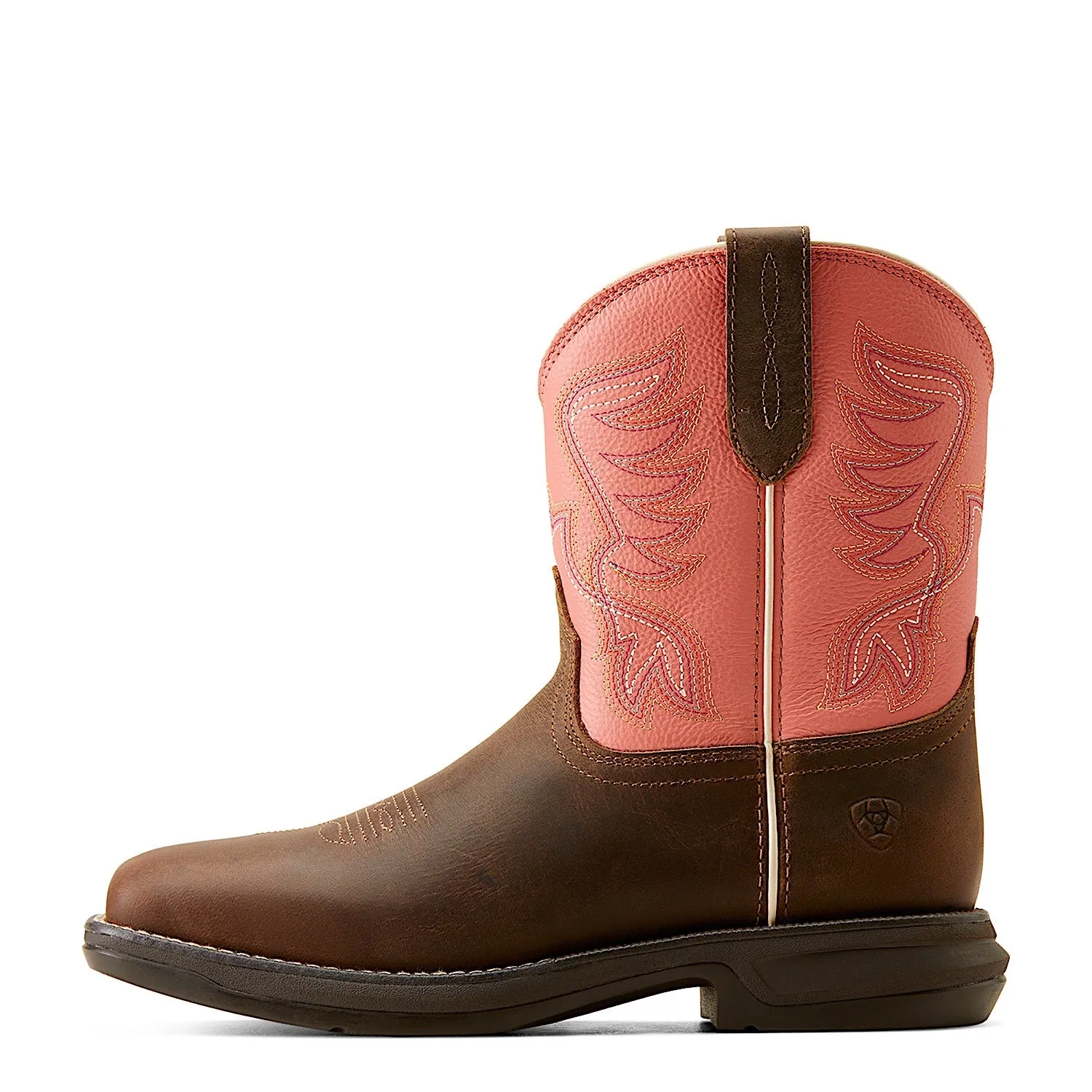 Ariat Damen Anthem Shortie Western Boot Myra Honigbiene/Kosmischer Korall Ariat Schuhe