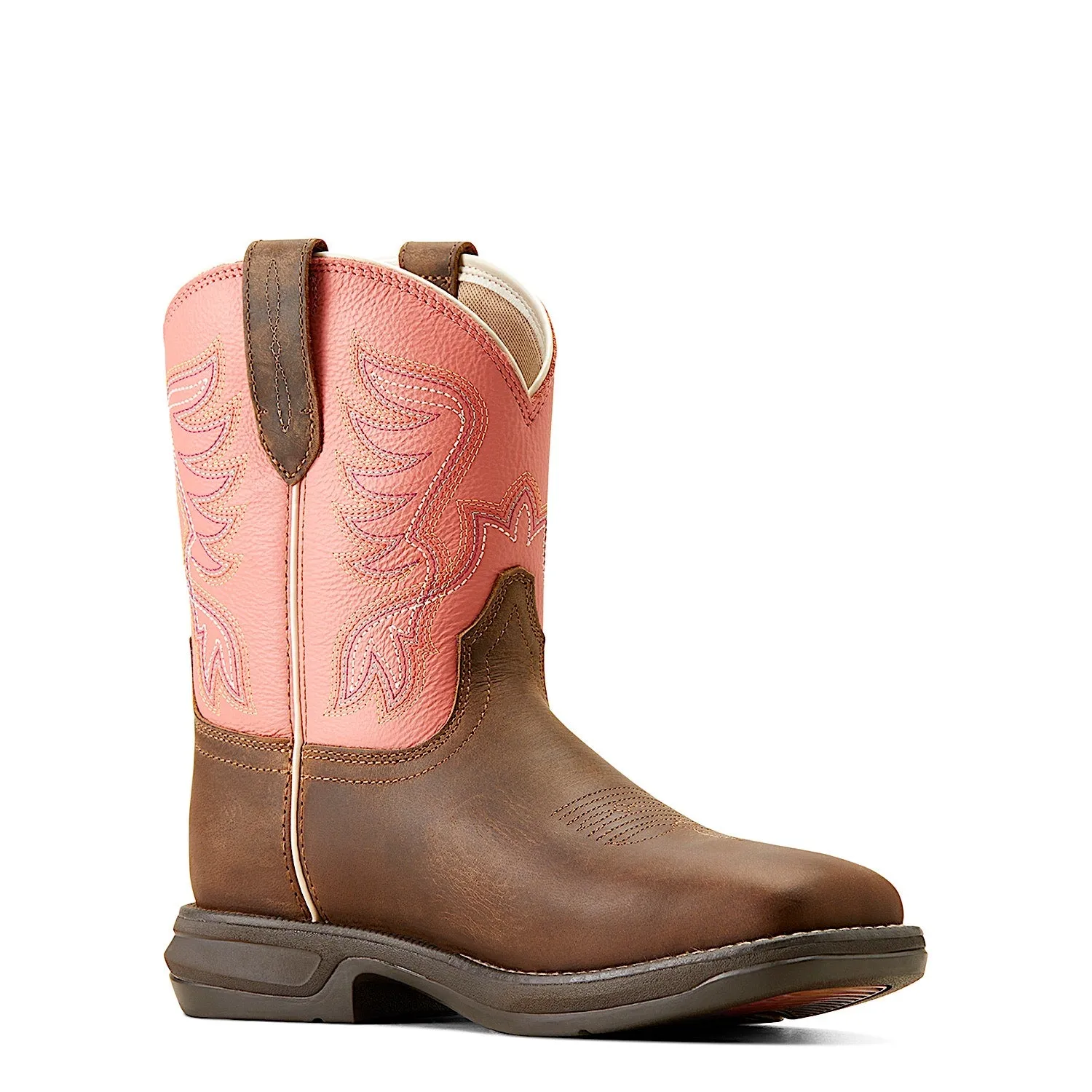Ariat Damen Anthem Shortie Western Boot Myra Honigbiene/Kosmischer Korall Ariat Schuhe