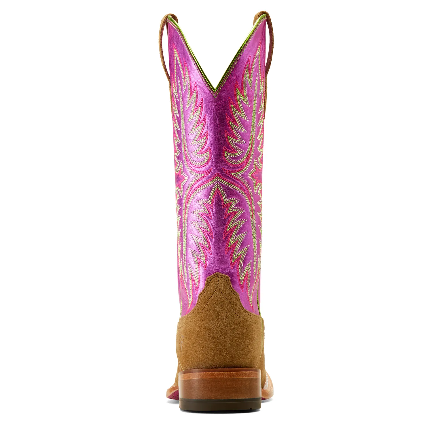 Ariat Damen Frontier Calamity Stiefel - Jane Dijon Roughout/Electric Raspberry Ariat Schuhe