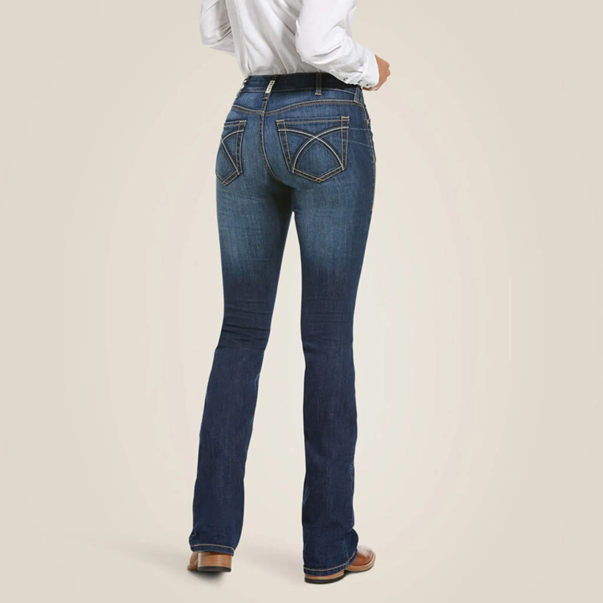 Ariat Damen Lita R.E.A.L. Rosa Boot Cut Jeans