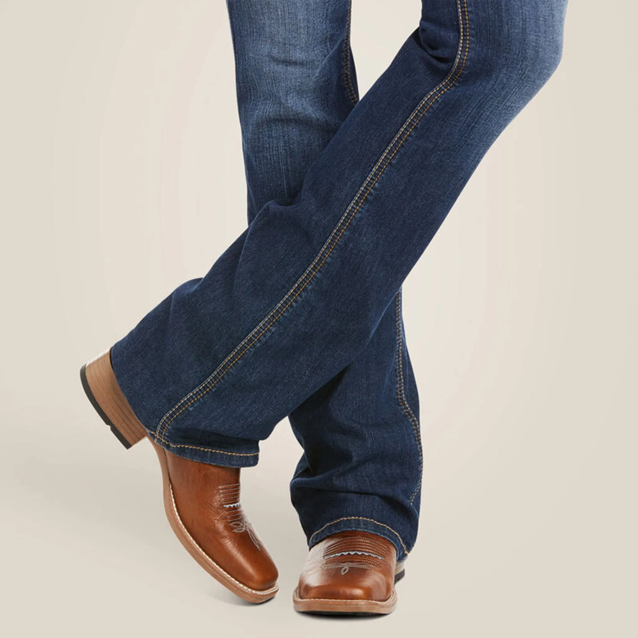 Ariat Damen Lita R.E.A.L. Rosa Boot Cut Jeans